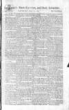 Saunders's News-Letter Saturday 04 April 1789 Page 1