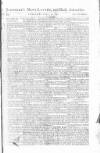 Saunders's News-Letter Thursday 30 April 1789 Page 1