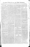 Saunders's News-Letter Saturday 02 January 1808 Page 1