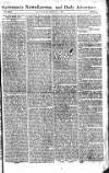 Saunders's News-Letter Saturday 03 August 1811 Page 1