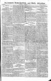 Saunders's News-Letter Thursday 03 September 1818 Page 1