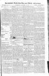 Saunders's News-Letter Thursday 10 January 1822 Page 1