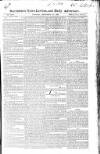 Saunders's News-Letter Tuesday 23 September 1823 Page 1