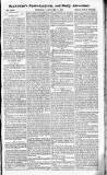 Saunders's News-Letter Monday 08 January 1827 Page 1