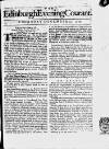 Edinburgh Evening Courant Thu 27 Dec 1750 Page 1