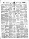 Edinburgh Evening Courant Saturday 08 October 1859 Page 1