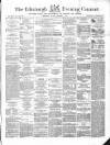 Edinburgh Evening Courant Monday 09 September 1861 Page 1