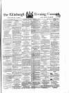 Edinburgh Evening Courant Monday 01 November 1869 Page 1