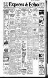 Express and Echo Monday 09 January 1939 Page 1