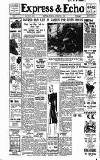 Express and Echo Monday 14 August 1939 Page 1