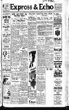 Express and Echo Wednesday 08 November 1939 Page 1