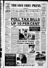 Fife Free Press Friday 19 January 1990 Page 1