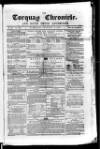 Torquay Chronicle and South Devon Advertiser Saturday 11 January 1862 Page 1