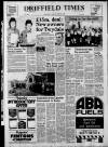 Driffield Times Thursday 13 November 1986 Page 1