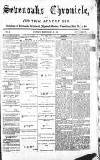 Sevenoaks Chronicle and Kentish Advertiser Friday 25 February 1881 Page 1