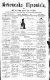 Sevenoaks Chronicle and Kentish Advertiser Friday 02 September 1881 Page 1
