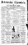 Sevenoaks Chronicle and Kentish Advertiser Friday 30 September 1881 Page 1