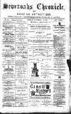 Sevenoaks Chronicle and Kentish Advertiser Friday 30 December 1881 Page 1