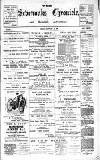 Sevenoaks Chronicle and Kentish Advertiser Friday 13 January 1899 Page 1