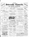 Sevenoaks Chronicle and Kentish Advertiser Friday 09 November 1900 Page 1