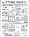 Sevenoaks Chronicle and Kentish Advertiser Friday 27 February 1920 Page 1