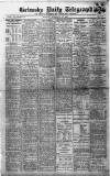 Grimsby Daily Telegraph Monday 28 February 1921 Page 1