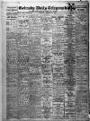 Grimsby Daily Telegraph Thursday 27 October 1921 Page 1