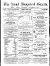 Hemel Hempstead Gazette and West Herts Advertiser Saturday 09 August 1879 Page 1
