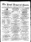 Hemel Hempstead Gazette and West Herts Advertiser Saturday 06 November 1886 Page 1