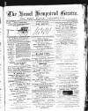Hemel Hempstead Gazette and West Herts Advertiser Saturday 02 May 1891 Page 1