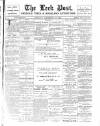 Leek Post & Times Saturday 10 September 1898 Page 1