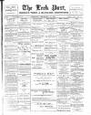Leek Post & Times Saturday 24 September 1898 Page 1