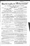Buckingham Advertiser and Free Press Saturday 15 January 1859 Page 1