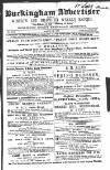 Buckingham Advertiser and Free Press Saturday 12 March 1859 Page 1