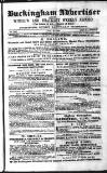 Buckingham Advertiser and Free Press Saturday 30 April 1859 Page 1