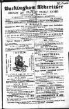 Buckingham Advertiser and Free Press Saturday 25 June 1859 Page 1