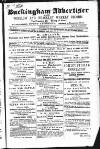 Buckingham Advertiser and Free Press Saturday 10 September 1859 Page 1