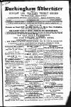 Buckingham Advertiser and Free Press Saturday 26 November 1859 Page 1