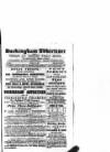 Buckingham Advertiser and Free Press Saturday 10 March 1860 Page 1