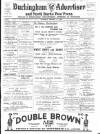 Buckingham Advertiser and Free Press Saturday 11 January 1930 Page 1