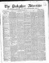 Derbyshire Advertiser and Journal Friday 03 November 1848 Page 1