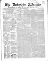 Derbyshire Advertiser and Journal Friday 10 November 1848 Page 1