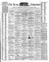 Jersey Independent and Daily Telegraph Saturday 27 February 1858 Page 1