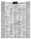 Jersey Independent and Daily Telegraph Wednesday 28 April 1858 Page 1