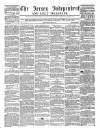 Jersey Independent and Daily Telegraph Monday 07 March 1859 Page 1