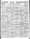 Jersey Independent and Daily Telegraph Wednesday 22 January 1862 Page 1