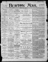 Burton Daily Mail Monday 25 July 1898 Page 1