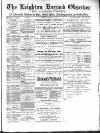 Leighton Buzzard Observer and Linslade Gazette Tuesday 01 January 1884 Page 1