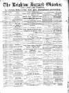 Leighton Buzzard Observer and Linslade Gazette Tuesday 06 January 1885 Page 1