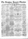 Leighton Buzzard Observer and Linslade Gazette Tuesday 09 October 1888 Page 1